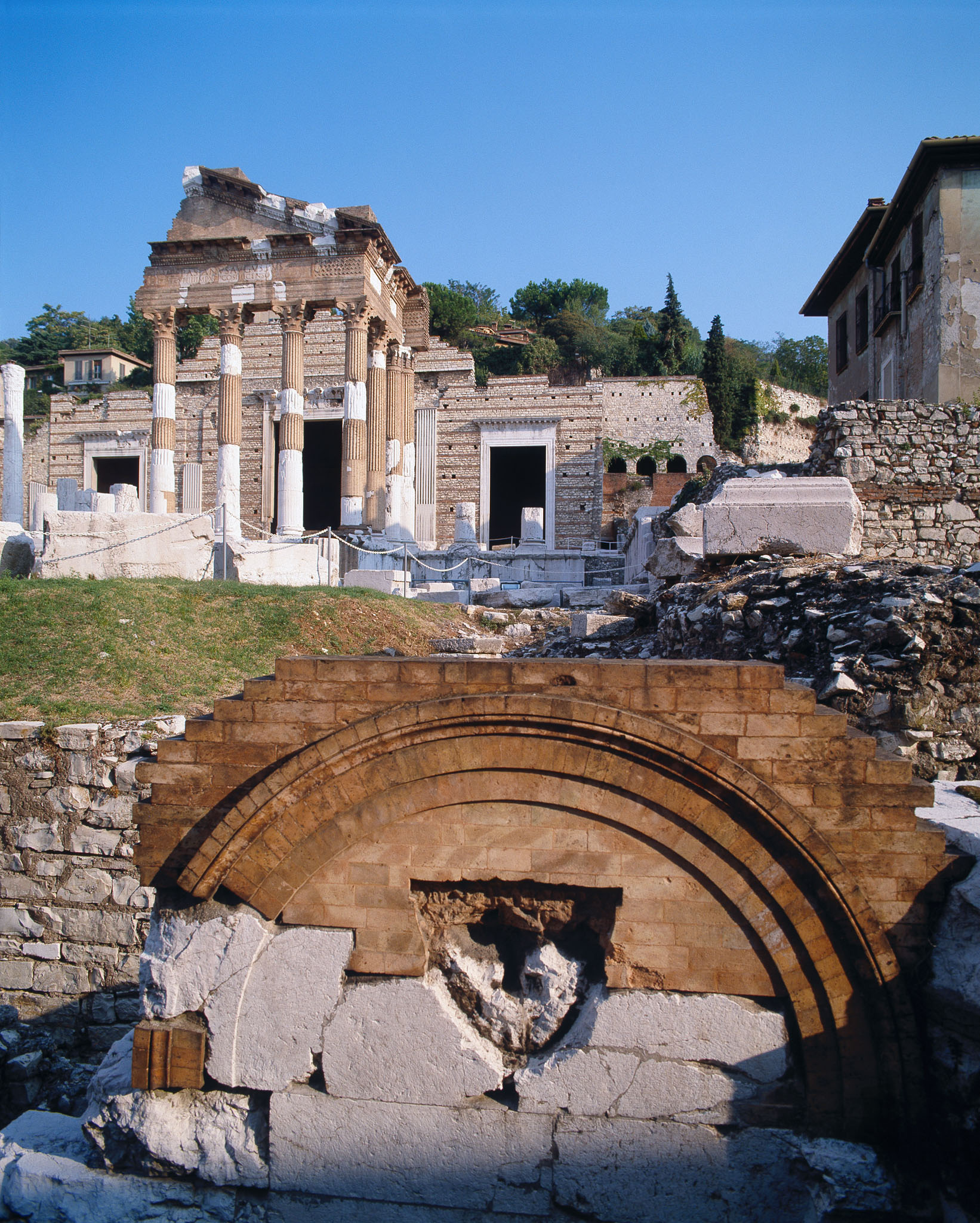 Il Capitolium - Vista totale