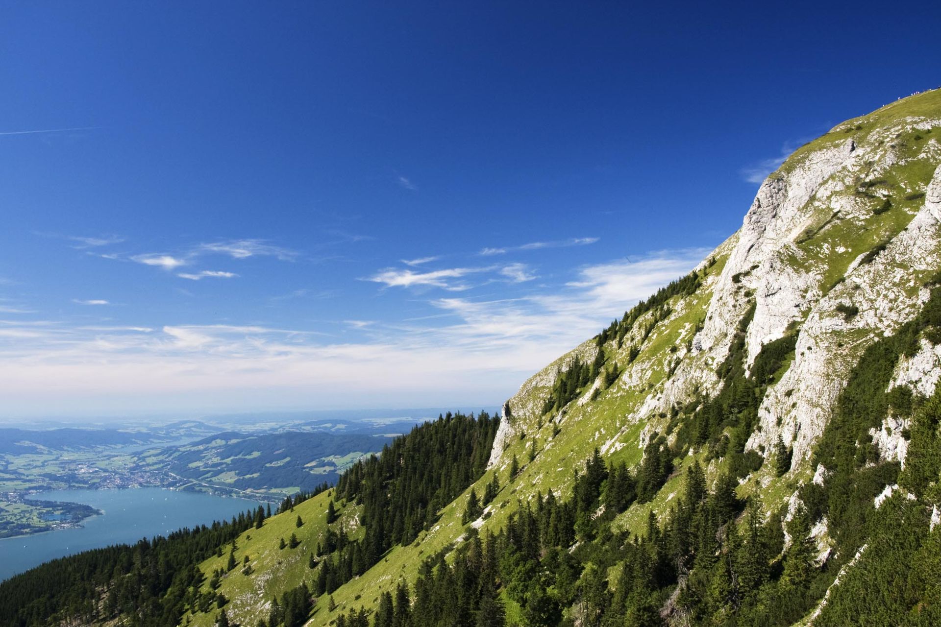 Panorama dell'alto del lago d'Idro