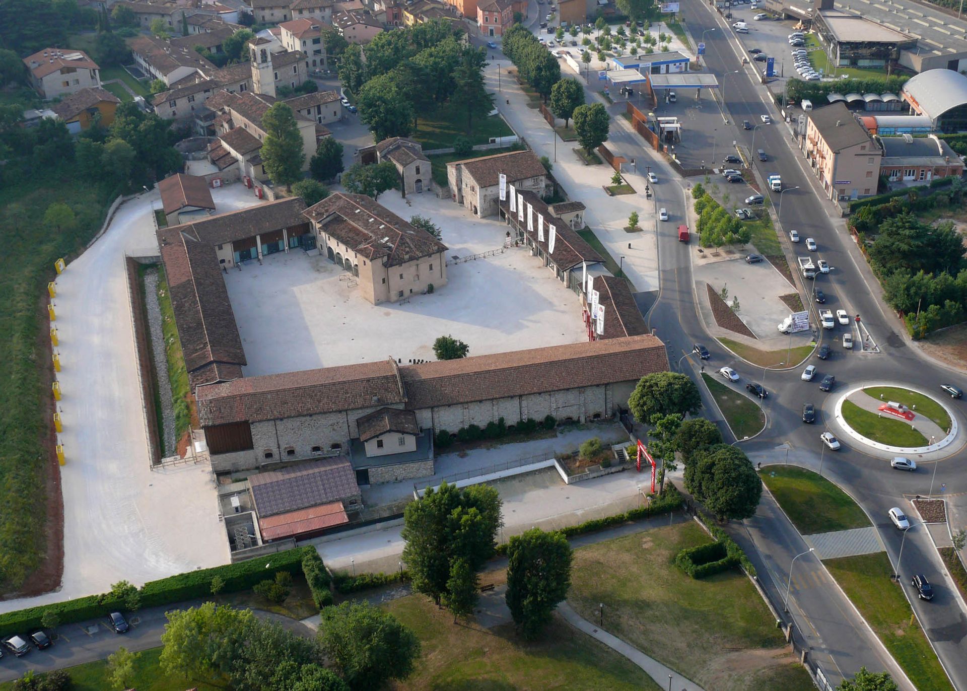 Museo Mille Miglia - Brescia - Foto aerea