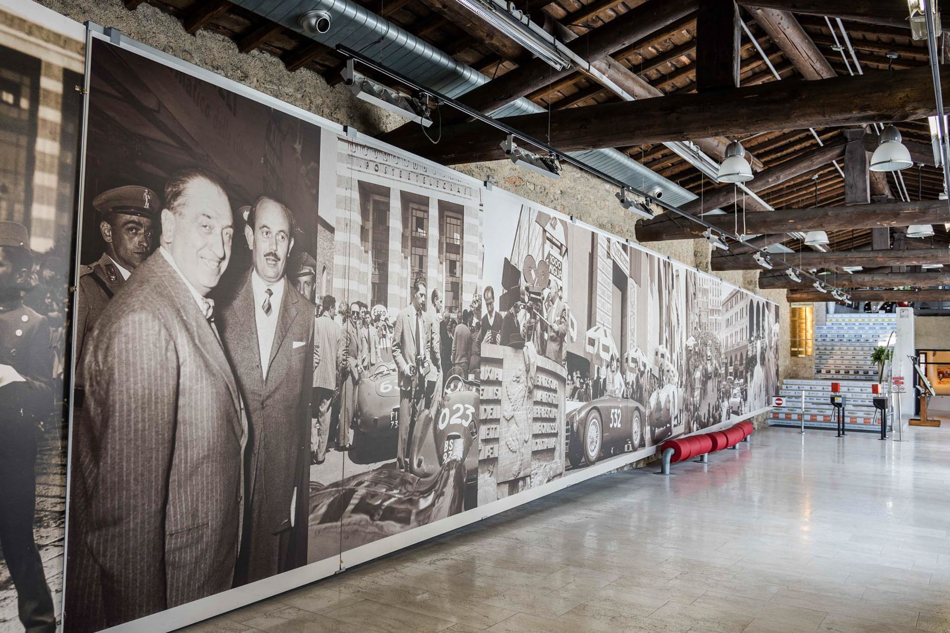 Museo Mille Miglia - Brescia - Interno stampe