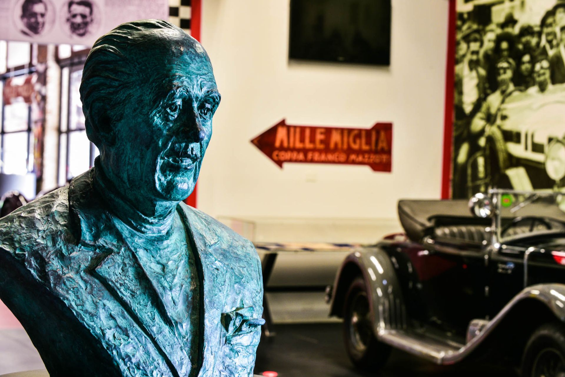 Museo Mille Miglia - Brescia - Statua
