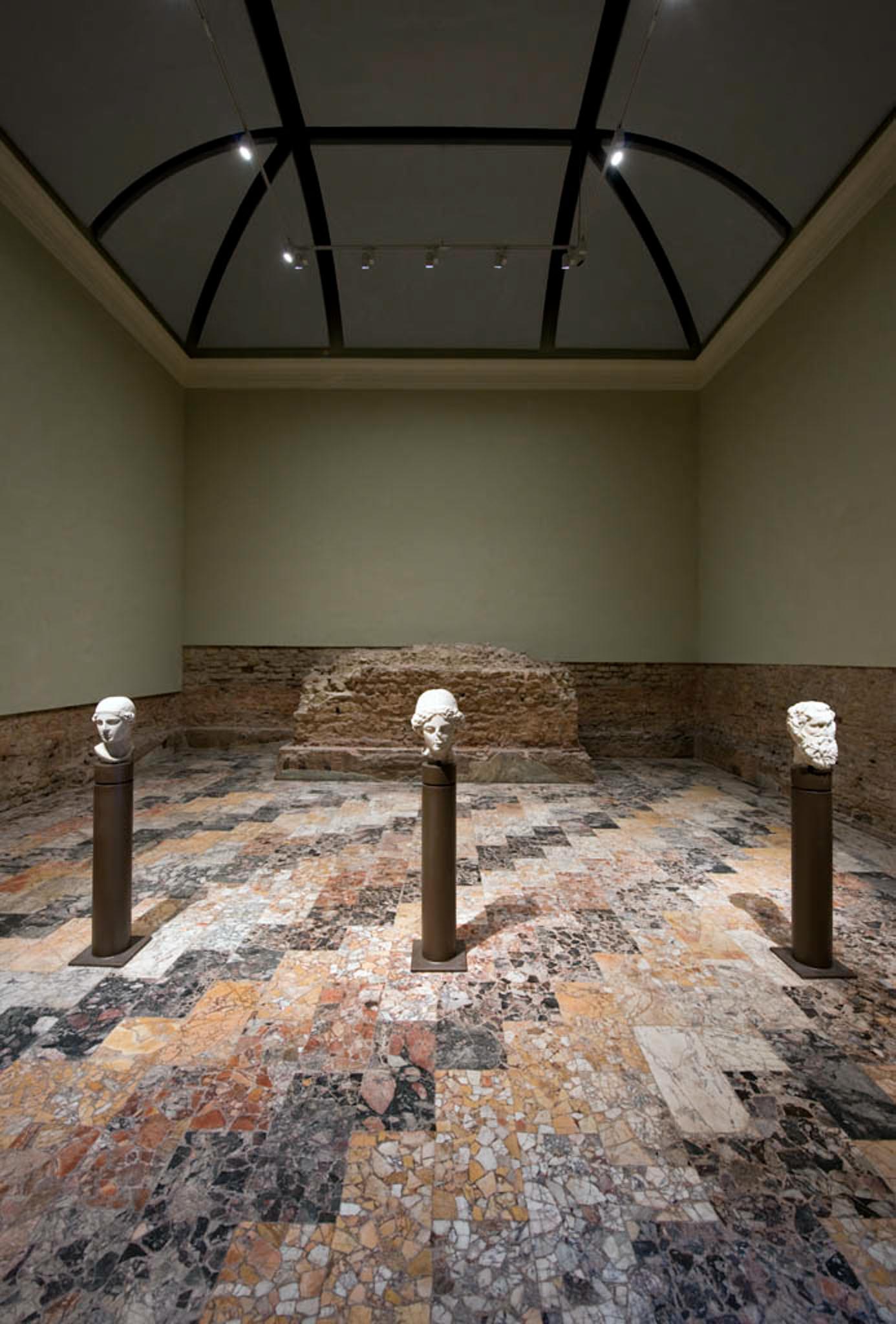 Aula occidentale del Capitolium nel Parco Archeologico di Brescia romana