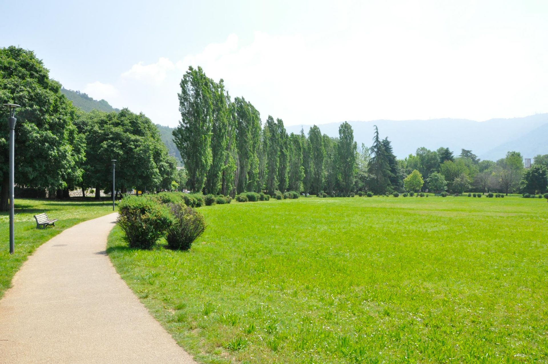Parco Castelli - Vista totale del parco con alberi