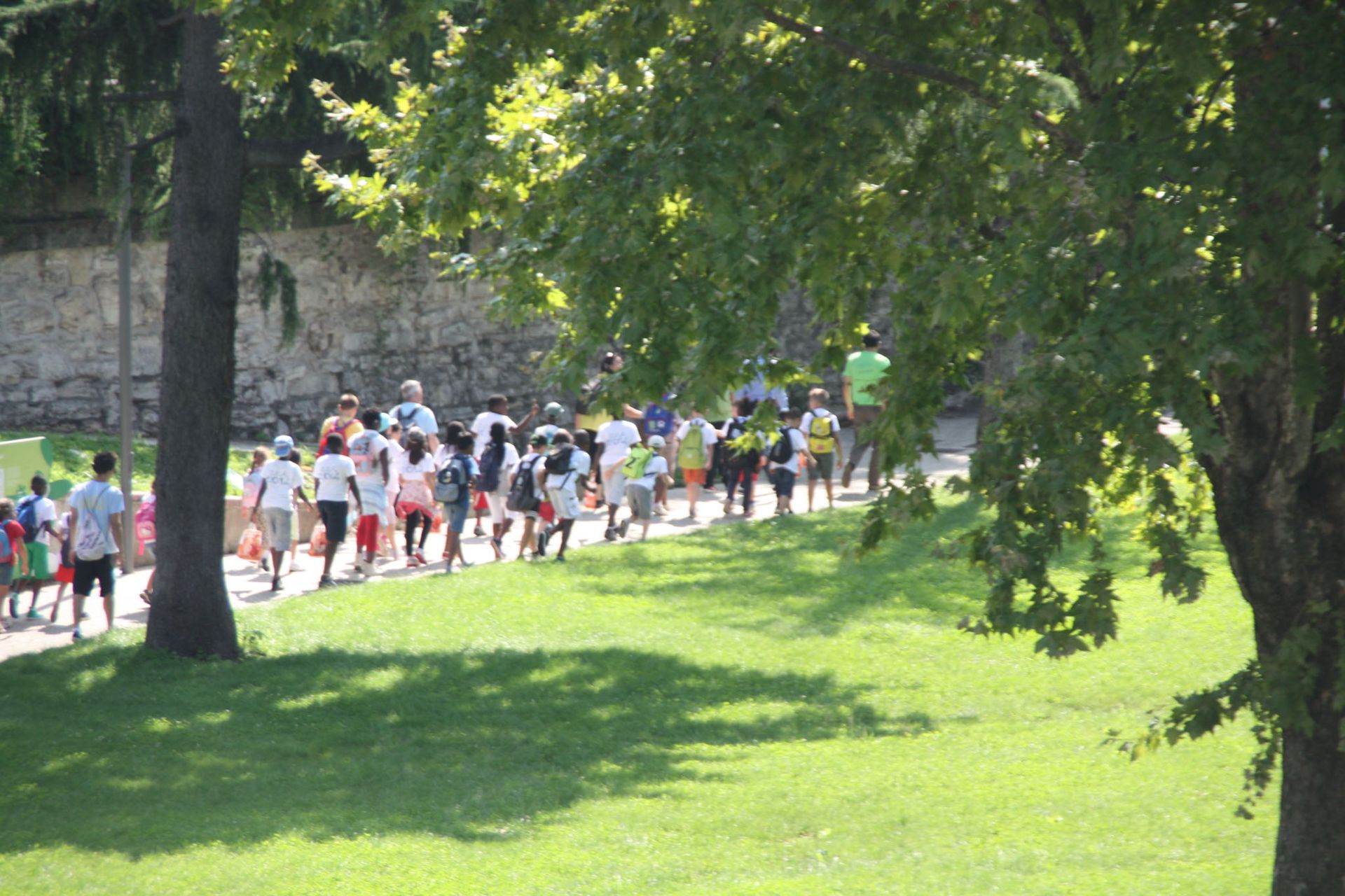 Parco dell'acqua - Bambini in gita scolastica