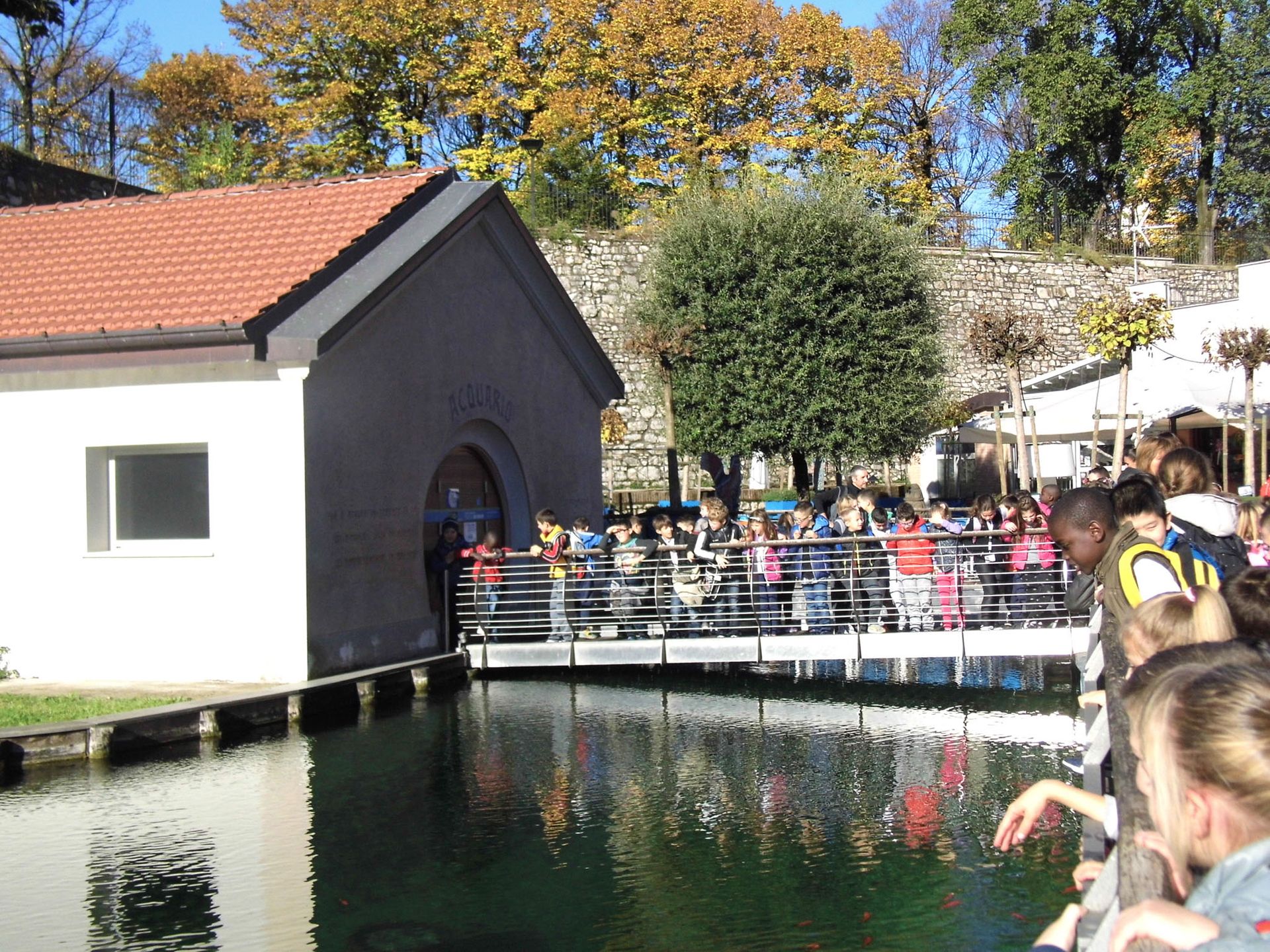 Parco dell'acqua - Vista laterale ingresso