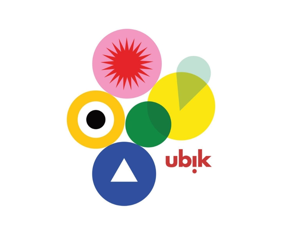 Logo libreria Ubik Caleidoscopio brescia