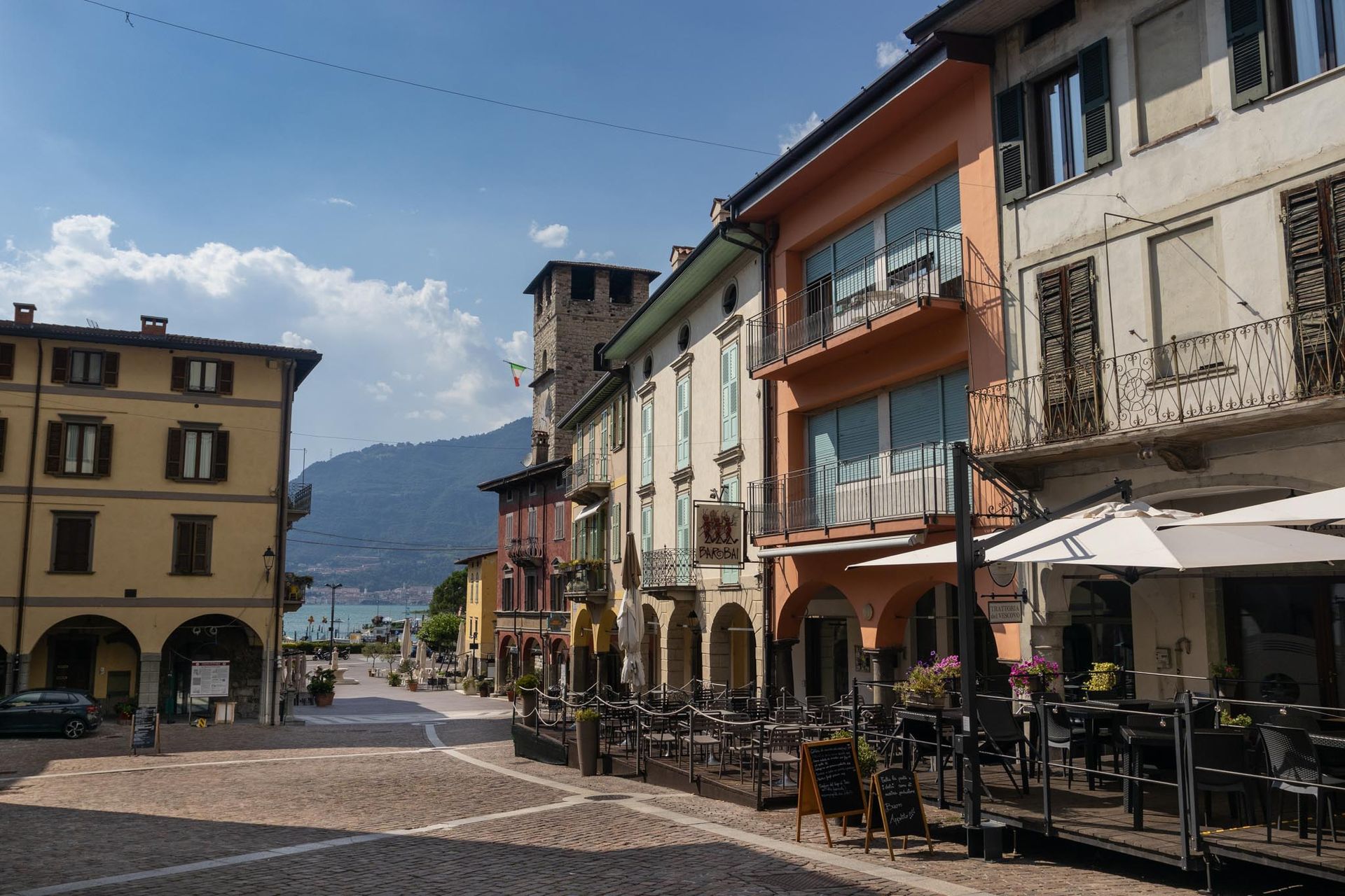 Casa tipica di Pisogne in Val Camonica, borgo affacciato sul Lago d’Iseo