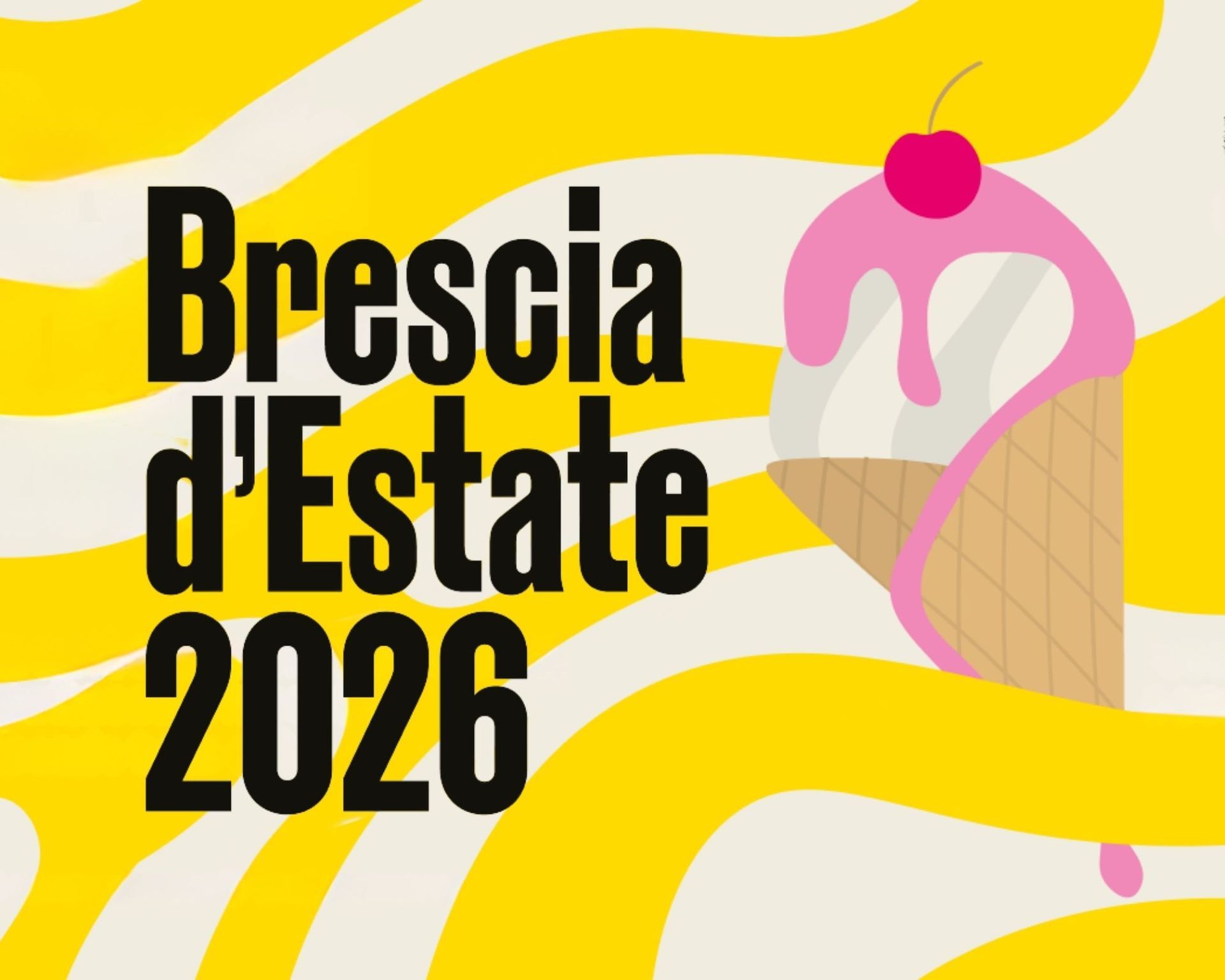 Brescia d'estate 2026 grafica locandina