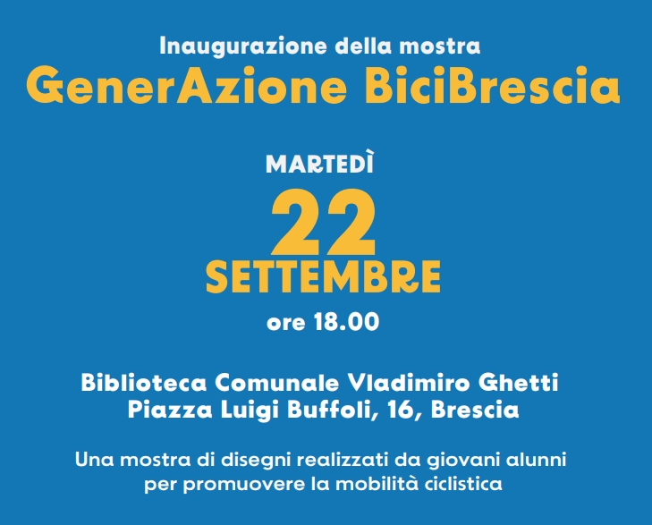 mostra generazione bicibrescia