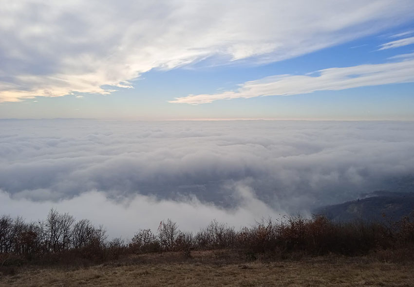 Sentiero 4 della Maddalena, vista dall'alto