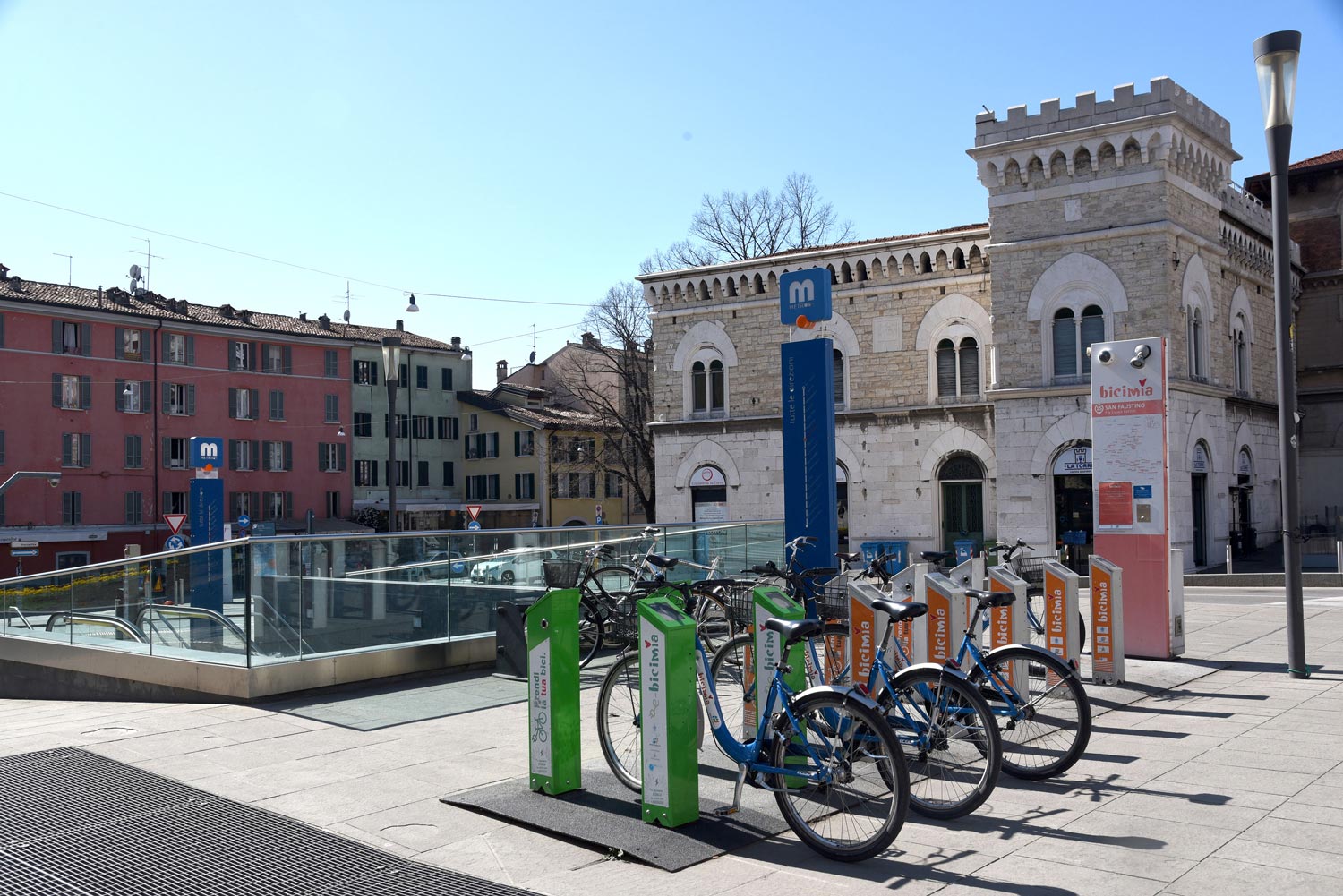 Ingresso Metro San Faustino Brescia