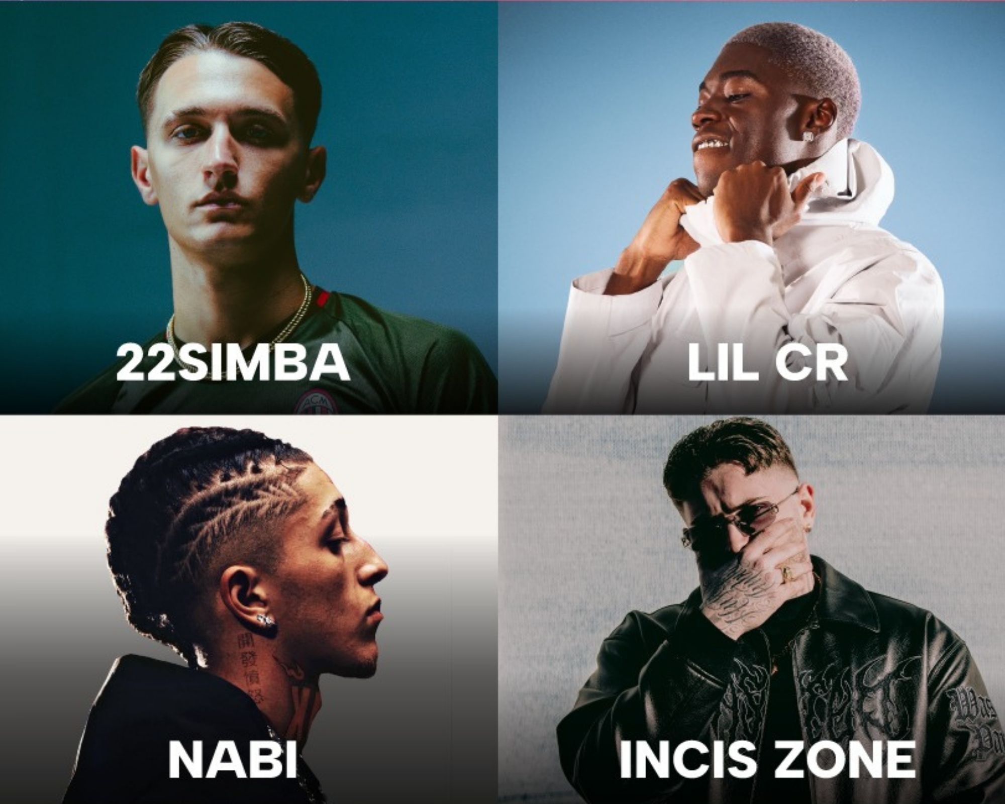 22SIMBA + Lil Cr + Nabi + Incis Zone — Musica a Brescia, giovedì 2 luglio