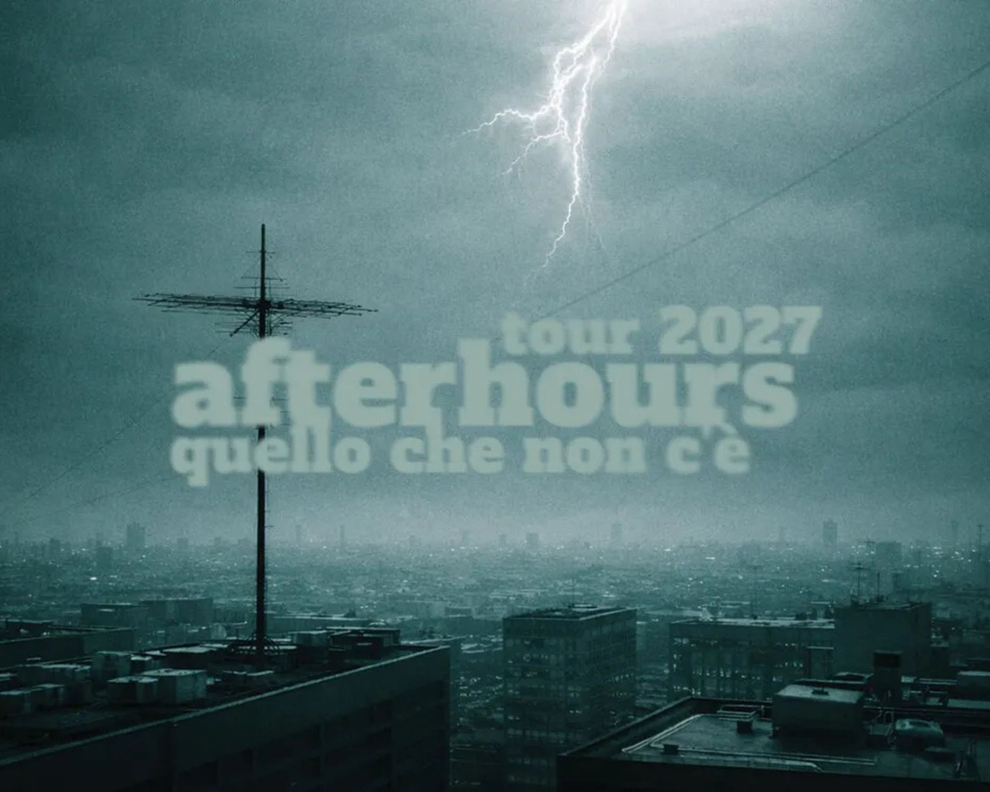 Afterhours | Quello che non c’è — Musica a Brescia, Teatro Clerici