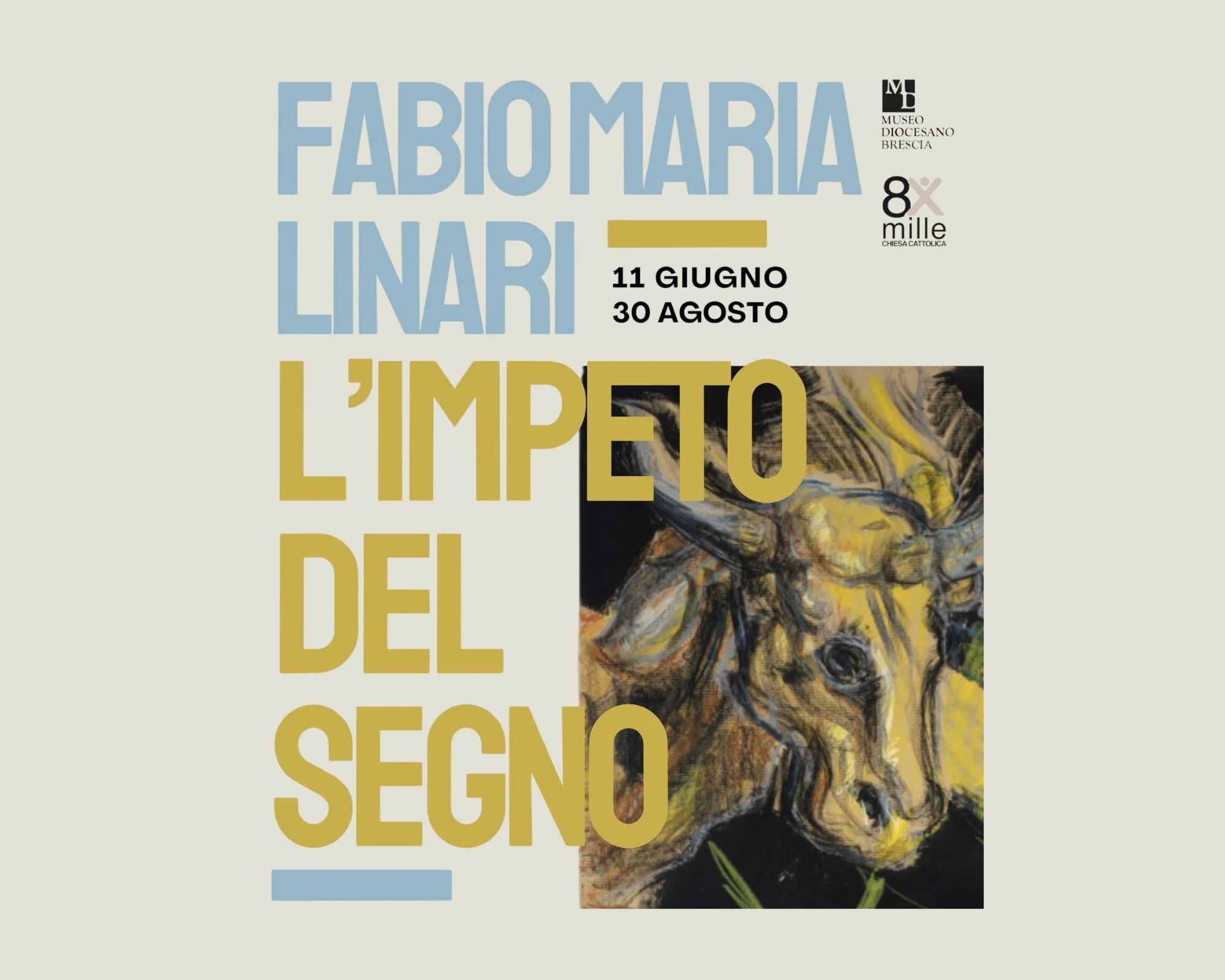Fabio Maria Linari. L’impeto del Segno — Mostre a Brescia, Museo Diocesano
