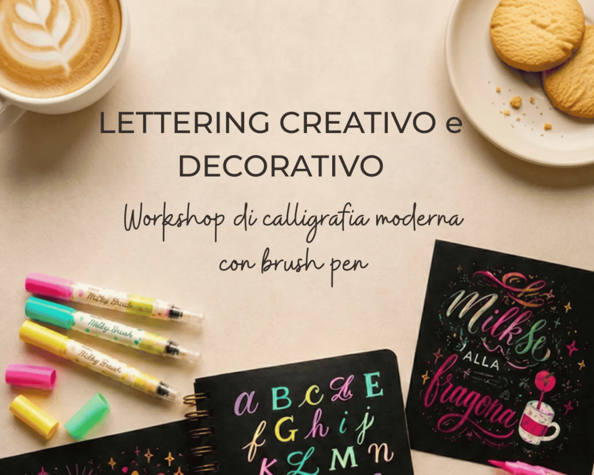 Lettering creativo e decorativo — Famiglia a Brescia, domenica 11 ottobre