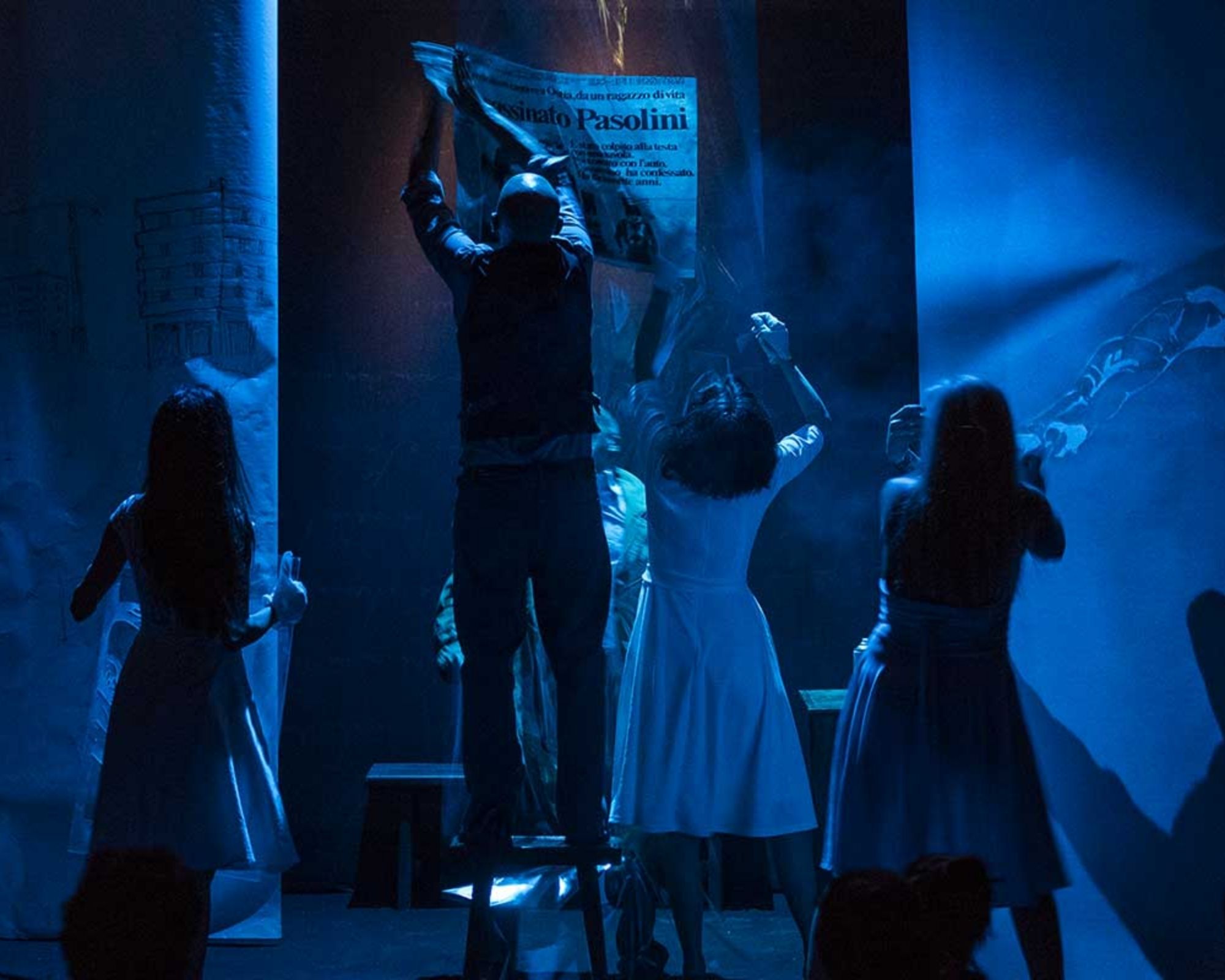 All'ultimo prato... Pier Paolo Pasolini, un’indagine quasi lirica — Teatro a Leno (provincia di Brescia), venerdì 25 settembre